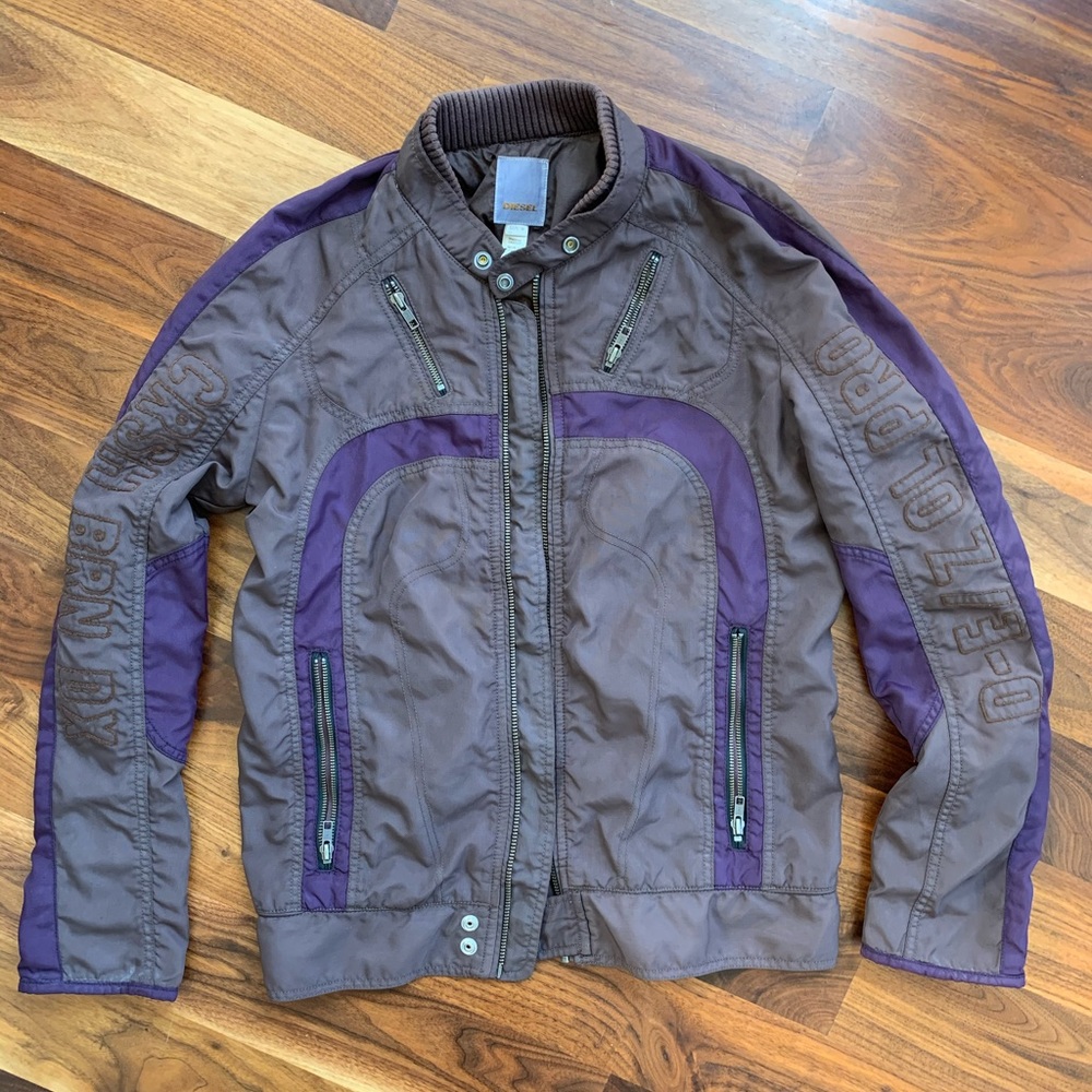 Diesel Vintage Nylon Bomber Jacket